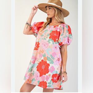 Easel Floral Dress nwt size 2x